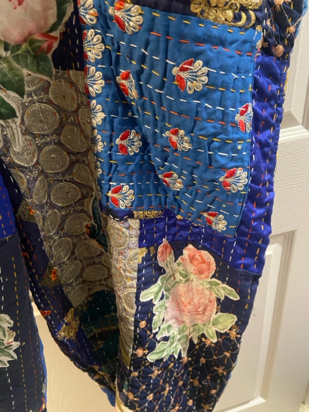 Kantha Karma Patchwork Overalls - Picture 12 of 14